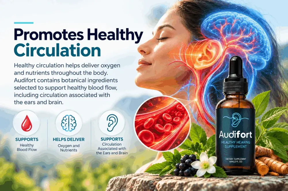 Audifort promotes healthy circulation