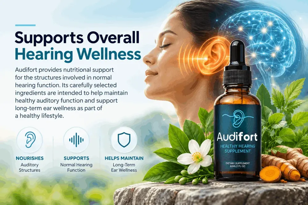 Audifort supports overall hearing wellness